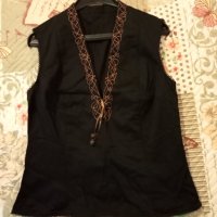 Блуза с бродерия , снимка 2 - Корсети, бюстиета, топове - 42590659