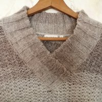 Succo дамски пуловер с V-образно деколте р-р S, снимка 5 - Блузи с дълъг ръкав и пуловери - 41001237
