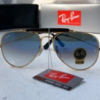 Ray-Ban RB3422 RB3025 limited edition слънчеви очила Рей-Бан авиатор с кожа, снимка 1 - Слънчеви и диоптрични очила - 41767501