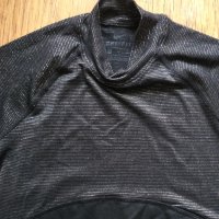 Nike Pro Warm Sparkle Long Sleeve - страхотна дамска блуза КАТО НОВА, снимка 4 - Блузи с дълъг ръкав и пуловери - 40303151