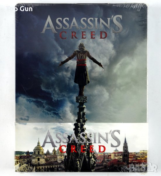 2D+3D Steelbook Блу Рей Орденът на Асасините Blu Ray Assassin's Creed, снимка 1