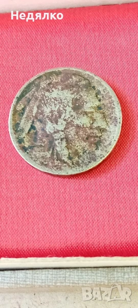 5 цента 1913г,никелов бизон,индианска глава,куриоз , снимка 1
