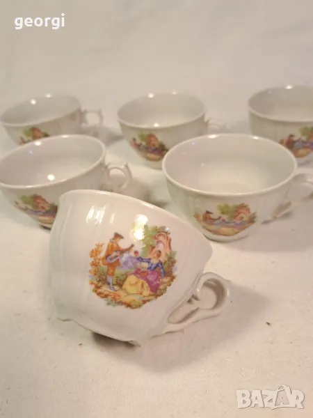 Чашки Ромео и Жулиета за кафе турски порцелан  22/2, снимка 1