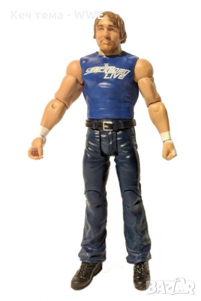 Екшън кеч фигура на кечиста Dean Ambrose - WWE, Mattel, снимка 1