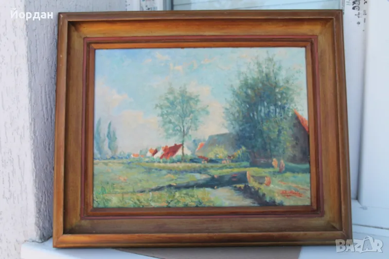 Стара Европейска картина, снимка 1