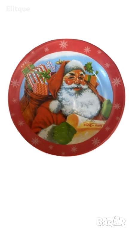 Коледна чиния - перфектният избор за празничната трапеза, снимка 1