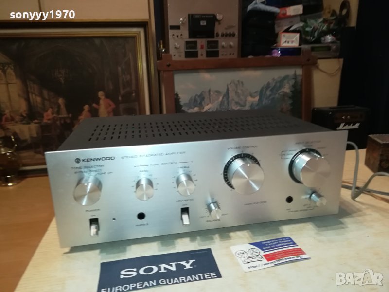 KENWOOD K-305 STEREO AMPLIFIER-MADE IN JAPAN-LNV ВНОС SWISS 2906231708, снимка 1