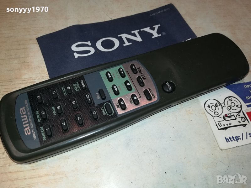 AIWA REMOTE CONTROL 2608231814, снимка 1