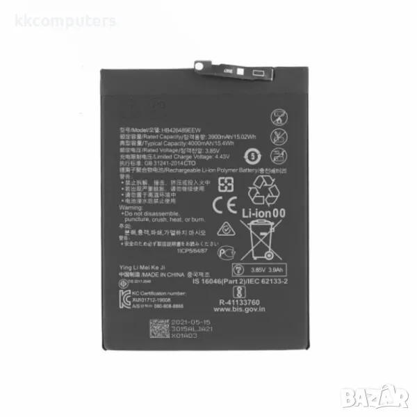 Батерия за Huawei HB426489ECW 3900mAh Honor V20 Оригинал Баркод : 562935, снимка 1