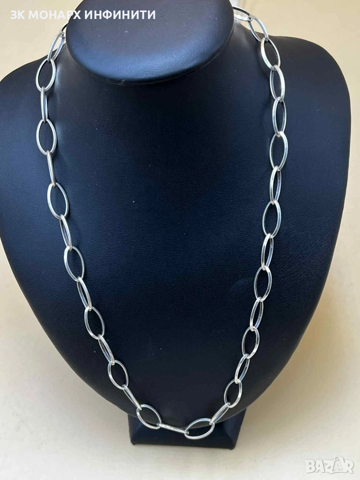 Сребърен ланец , снимка 1