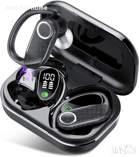 Безжични слушалки QXQ Q32, спортни Bluetooth 5.1 с микрофон, снимка 1