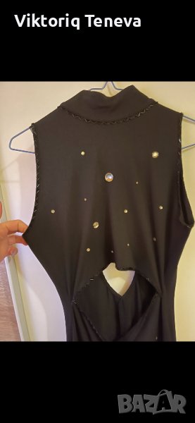 Дамска рокля с камъни 38 размер, снимка 1