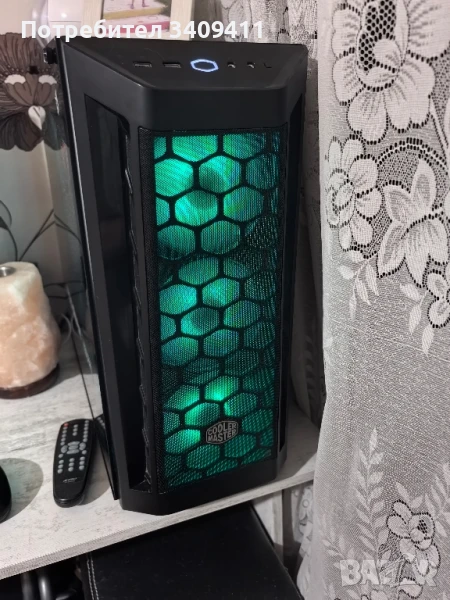 Геймърски компютър – i5-11600 / RTX 2060 / 32GB RAM / SSD+HDD / Водно охлаждане, снимка 1