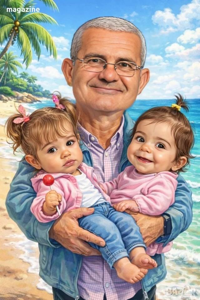 Персонализирана дигитална карикатура -портрет, снимка 1