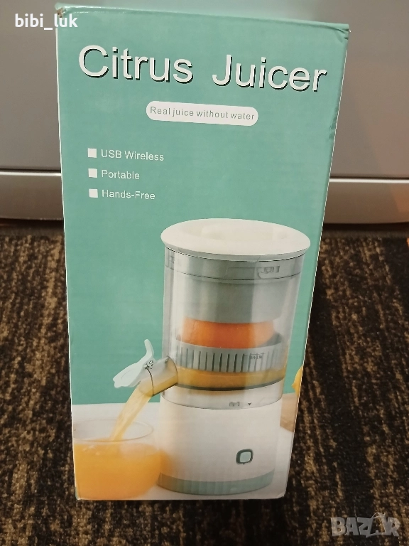 Цитруспреса с USB кабел., снимка 1