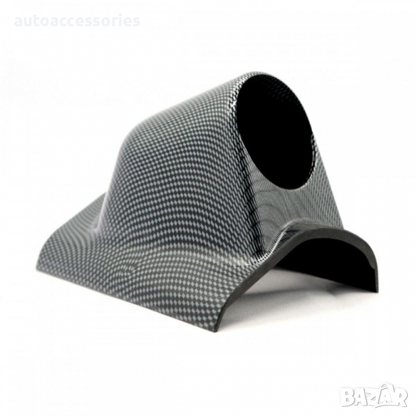 3000053308 Стойка за измервателни уреди-един уред/Ф52мм/за колонката ефект карбон, снимка 1