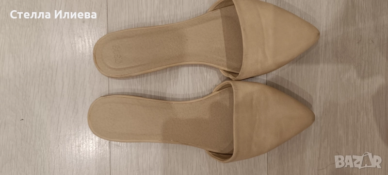 Бежави Чехли за навън, снимка 1