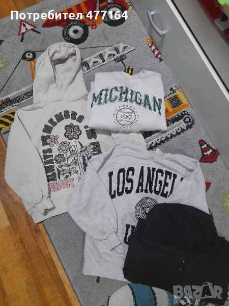 лот суитчери 10-11г момиче , снимка 1