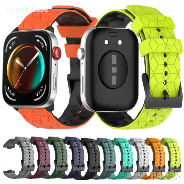 FOOTBALL Каишка за смарт часовник Huawei Watch/Samsung/Apple/Xiaomi/Garmin/Amazfit/Casio/Honor, снимка 1