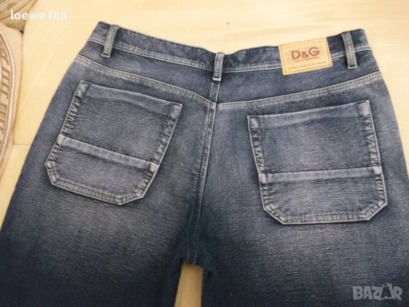 Dolce Gabana Italy чисто нови мъжки ватирани зимни дънки ! Ватиран деним !, снимка 1