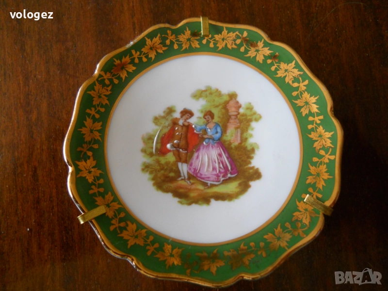 Порцеланови чинийки "Limoges" Франция, снимка 1