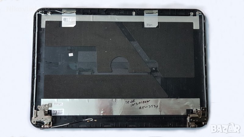 Капак за матрица с панти и антени Dell Inspiron 3531, снимка 1