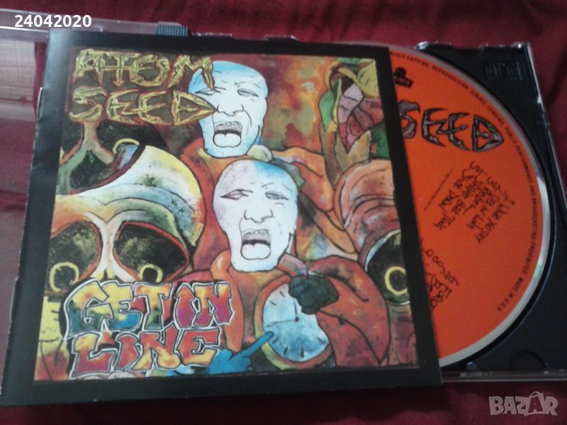 Atom Seed – Get In Line оригинален диск, снимка 1