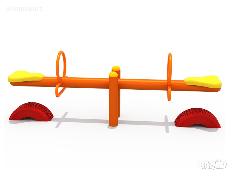 Люлка везна FY13305  Изработена от масивни поцинковани и прахово боядисани профили ф114 мм, снимка 1