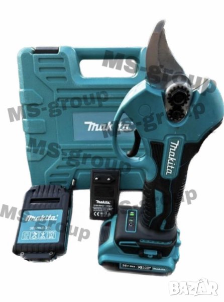 Акумулаторна лозарска ножица Makita 36v 8Ah до 30мм. МАКИТА, снимка 1