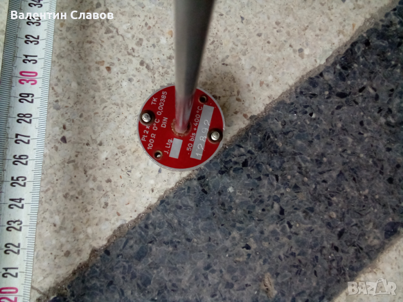 Температурен датчик Pt 100, снимка 1