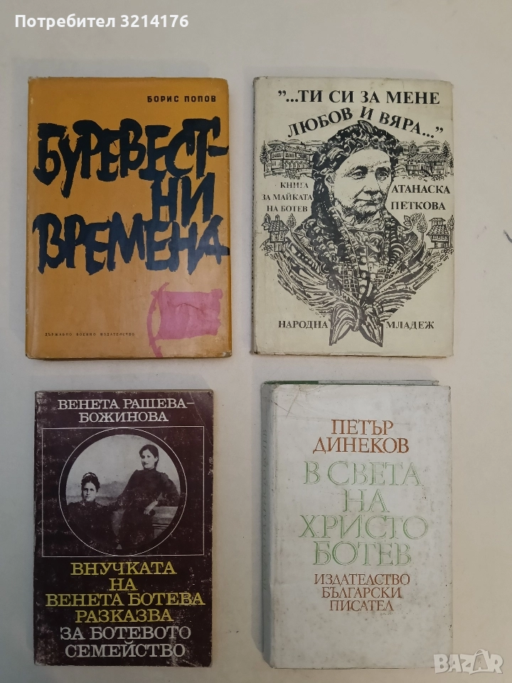 Буревестни времена - Борис Н. Попов, снимка 1