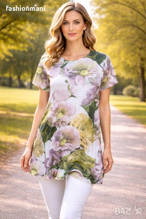 Разкроена туника - код 1055, снимка 1