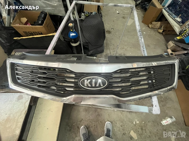 Решетка с хром за Kia Ceed I - 2009-2012г., снимка 1