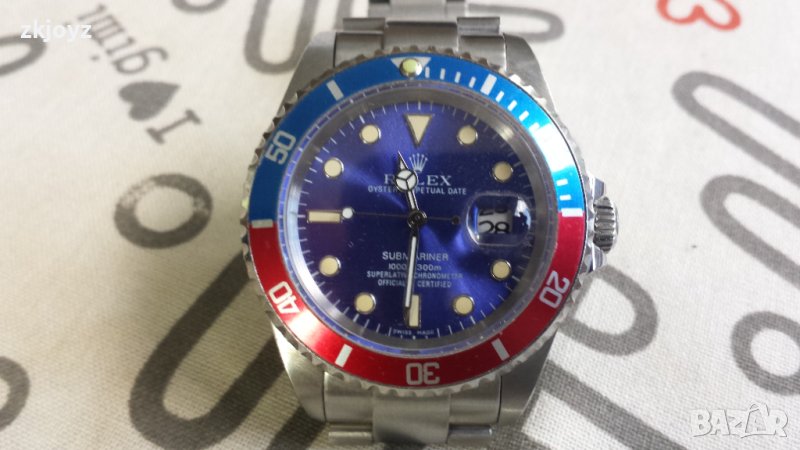 НОВ МЕХАНИЧЕН МЪЖКИ ЧАСОВНИК ROLEX SUBMARINER, снимка 1