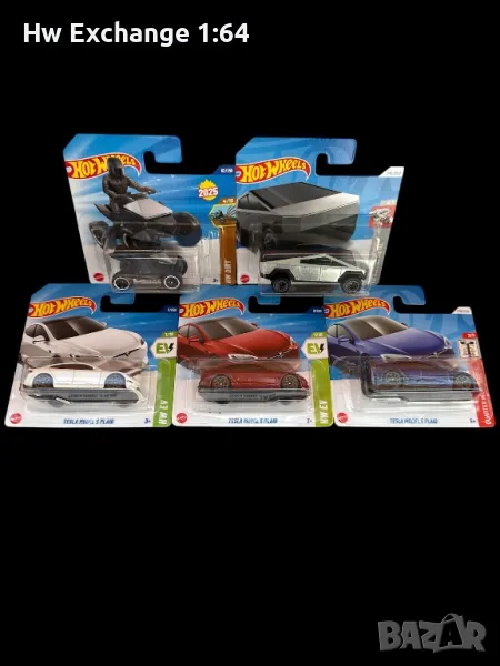 Hot wheels Tesla set, снимка 1