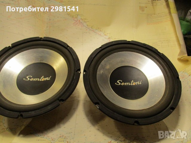 БАСОВИ  10инча SEMTONI, снимка 1
