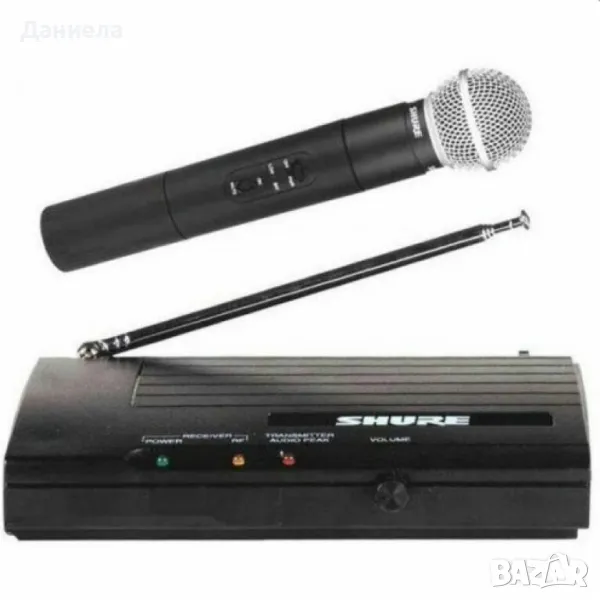 Професионален безжичен микрофон с приемник,SH-200, снимка 1