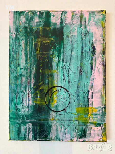 Абстрактна картина 40/30, снимка 1