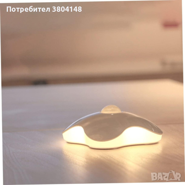 LED сензорна нощна лампа за стая, гардероб, шкаф с usb, снимка 1