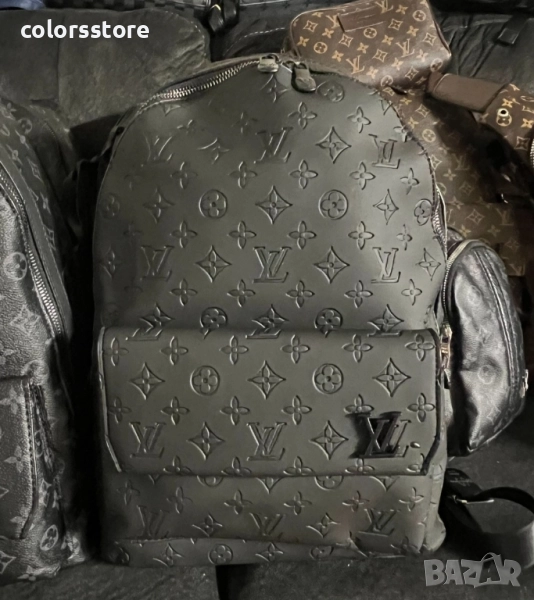 Черна раница Louis Vuitton код SG81u, снимка 1