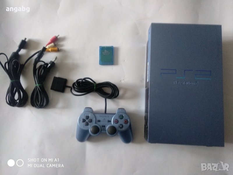 Playstation 2 Aqua Blue SCPH-50004, снимка 1