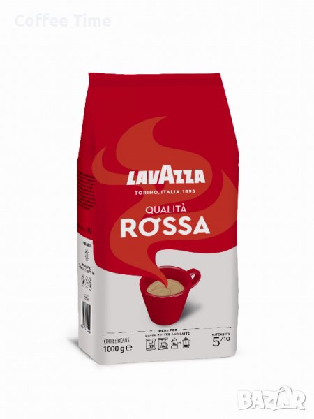 Кафе на зърна Lavazza Qualita Rossa 1кг. Лаваца Куалита Роса, снимка 1