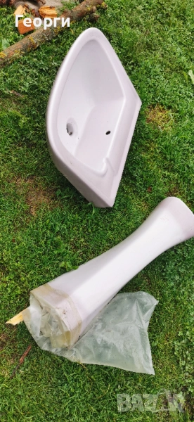 Порцеланов комплект мивка с ботуш, снимка 1