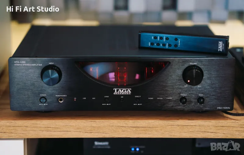 Хибриден усилвател Taga HarmonyHTA-1200 - DAC 24bit/192 kHz , снимка 1