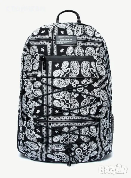 Страхотна раница Hype Unisex Black Bandana Maxi, снимка 1