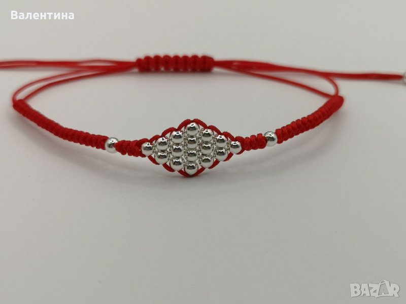 Дамска сребърна гривна Unik, снимка 1