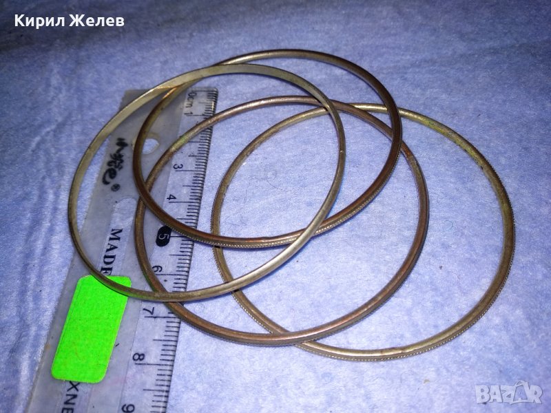 ЧЕТИРИ БРОНЗИРНИ ГРИВНИЧКИ от НЕРЪЖДАЕМА СТОМАНА 37948, снимка 1