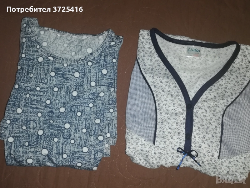 Дамски нощници,дълги с къс ръкав по 4,00 лв брой, снимка 1