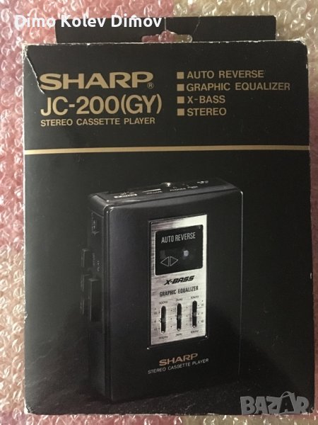 SHARP Walkman JC200 Boxed, снимка 1