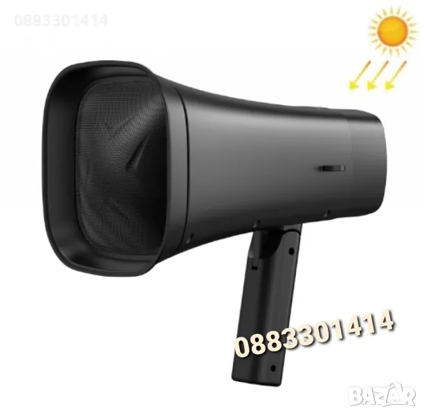 Соларен Мегафон Безжичен Bluetooth , снимка 1